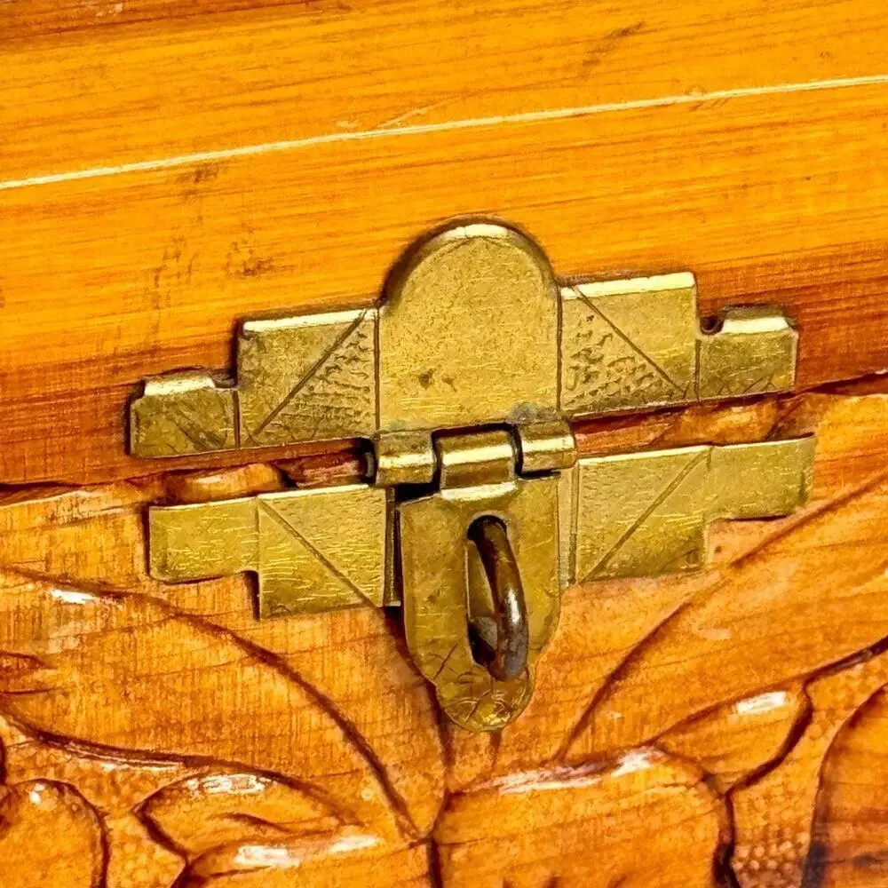 Vintage hand carved